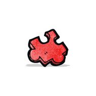 jigsaw puzzle piece cartoon N3
