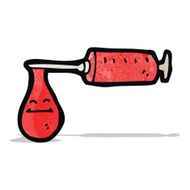 cartoon needle of blood N2