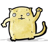 Cartoon Cat N108