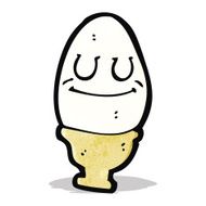 Egg Cartoon Character N4