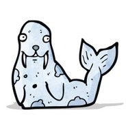 cartoon walrus N2