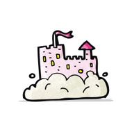 castle in sky cartoon