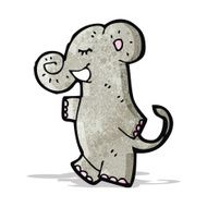 Cartoon Elephant N41