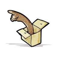 arm in box cartoon N2