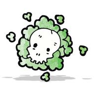 cartoon death gas cloud