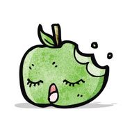 Cute Cartoon Apple N5