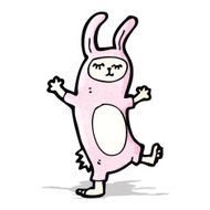 cartoon rabbit costume N2
