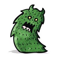 Cartoon monster N26
