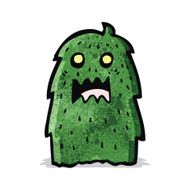 Cartoon monster N27