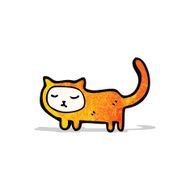 funny cartoon cat N40