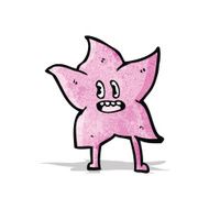 pink star cartoon character N6