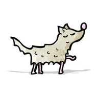 cartoon scruffy dog N3