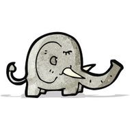 Cartoon Elephant N43