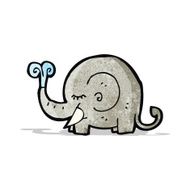 Cartoon Elephant N44
