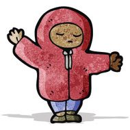 cartoon boy in coat N2