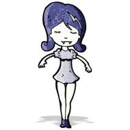 Cartoon Vampire Girl N9