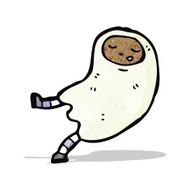 cartoon person in ghost costume N2