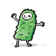 cartoon halloween ghoul N3