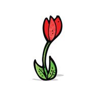 cartoon flower N80