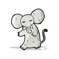 Cartoon Elephant N45