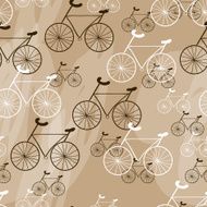 Fashion grunge military bicycle sport pattern