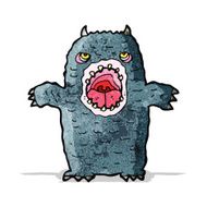 Cartoon monster N29