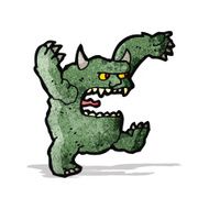 Cartoon monster N30