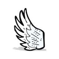 cartoon angel wing N2