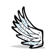 cartoon angel wing N3