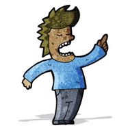 cartoon talking man N13