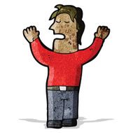 cartoon talking man N14