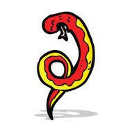 funny cartoon snake N14