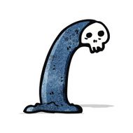 spooky ghost cartoon N5