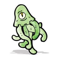 Cartoon Sea Monster N5