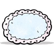 cartoon cloud decoration