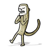 cartoon little monkey N2