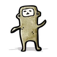 cartoon little monkey N5