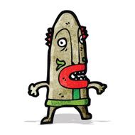 cartoon cannibal shaman