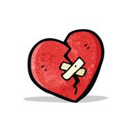 Cartoon Broken Heart N7
