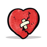 Cartoon Broken Heart N8