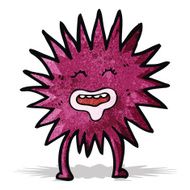 Cartoon Sea Anemone N6