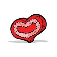 Cartoon Love Heart N17