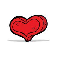 Cartoon Love Heart N18