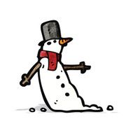 Cartoon Snowman N35