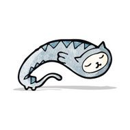 cartoon funny cat