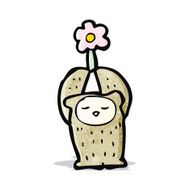 Funny Cartoon Monkey N18
