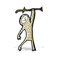 Funny Cartoon Monkey N19