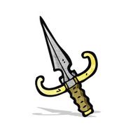 Cartoon Knife N19