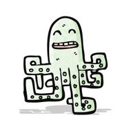 Cartoon Octopus N33
