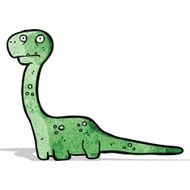cartoon dinosaur N20